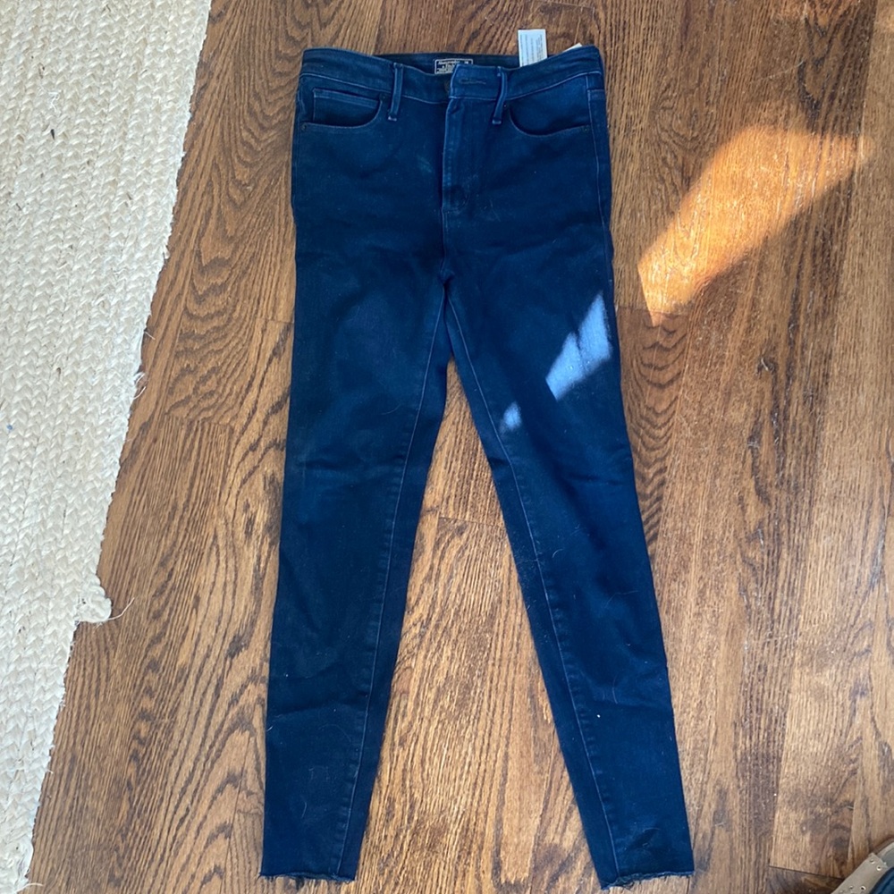 abercrombie simone high rise sculpt super skinny jeans